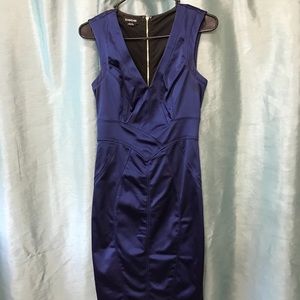 Bebe dress, dark blue